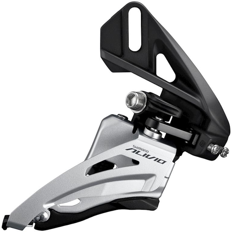 фото Переключатель передний Shimano Alivio, M4020, для 2x9 скоростей, EFDM4020D4