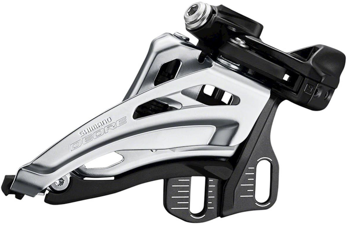 Переключатель передний Shimano Deore, M6000-E, E-type, для 3x10, IFDM6000E6, черный Переключатель передний Shimano Deore, M6000-E, E-type, для 3x10, IFDM6000E6, черный