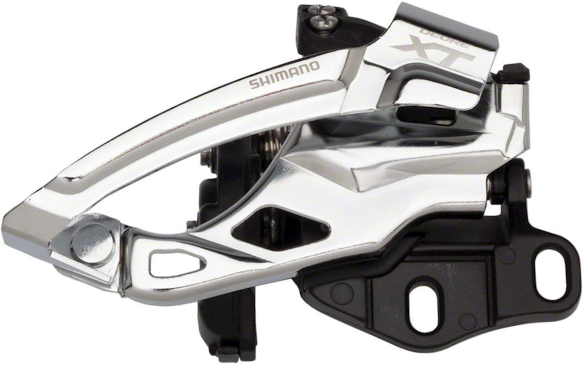 фото Переключатель передний Shimano XT, M785-E2, E-тип, для 40-38T, без BB пластины, IFDM785E26X