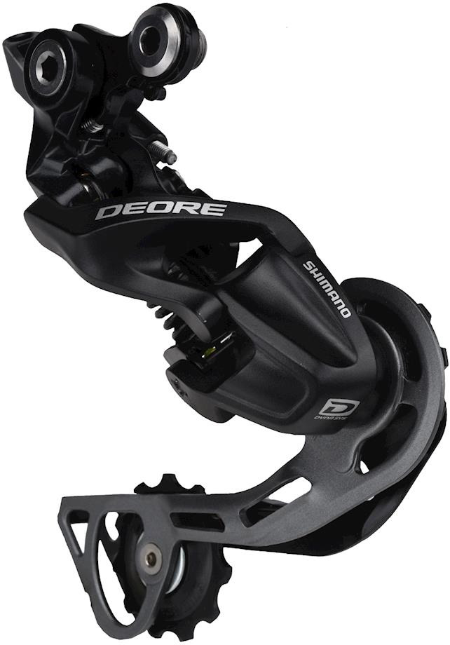 Переключатель задний Shimano Deore, M610, GS, 10 скоростей, IRDM610GSL, черный Переключатель задний Shimano Deore, M610, GS, 10 скоростей, IRDM610GSL, черный
