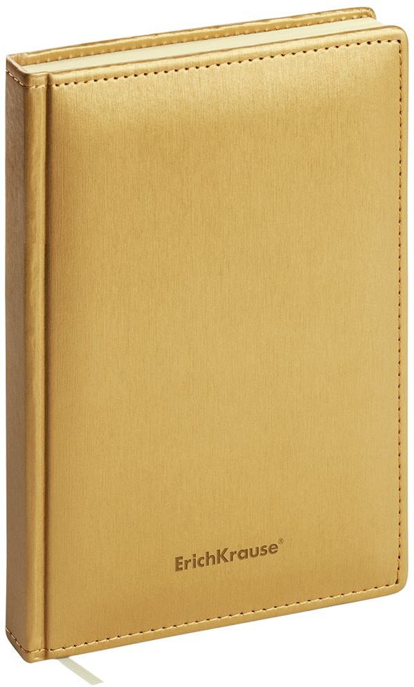 Ежедневник ErichKrause Sideral, недатированный, A5, 47913, золотистый, 168 листов Ежедневник ErichKrause Sideral, недатированный, A5, 47913, золотистый, 168 листов