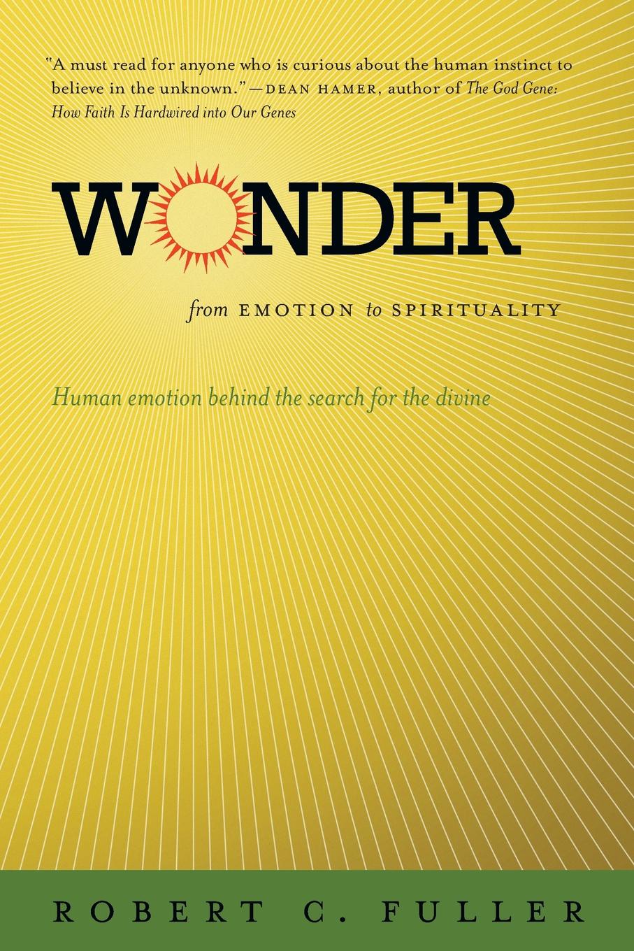 Wonder. From Emotion to Spirituality