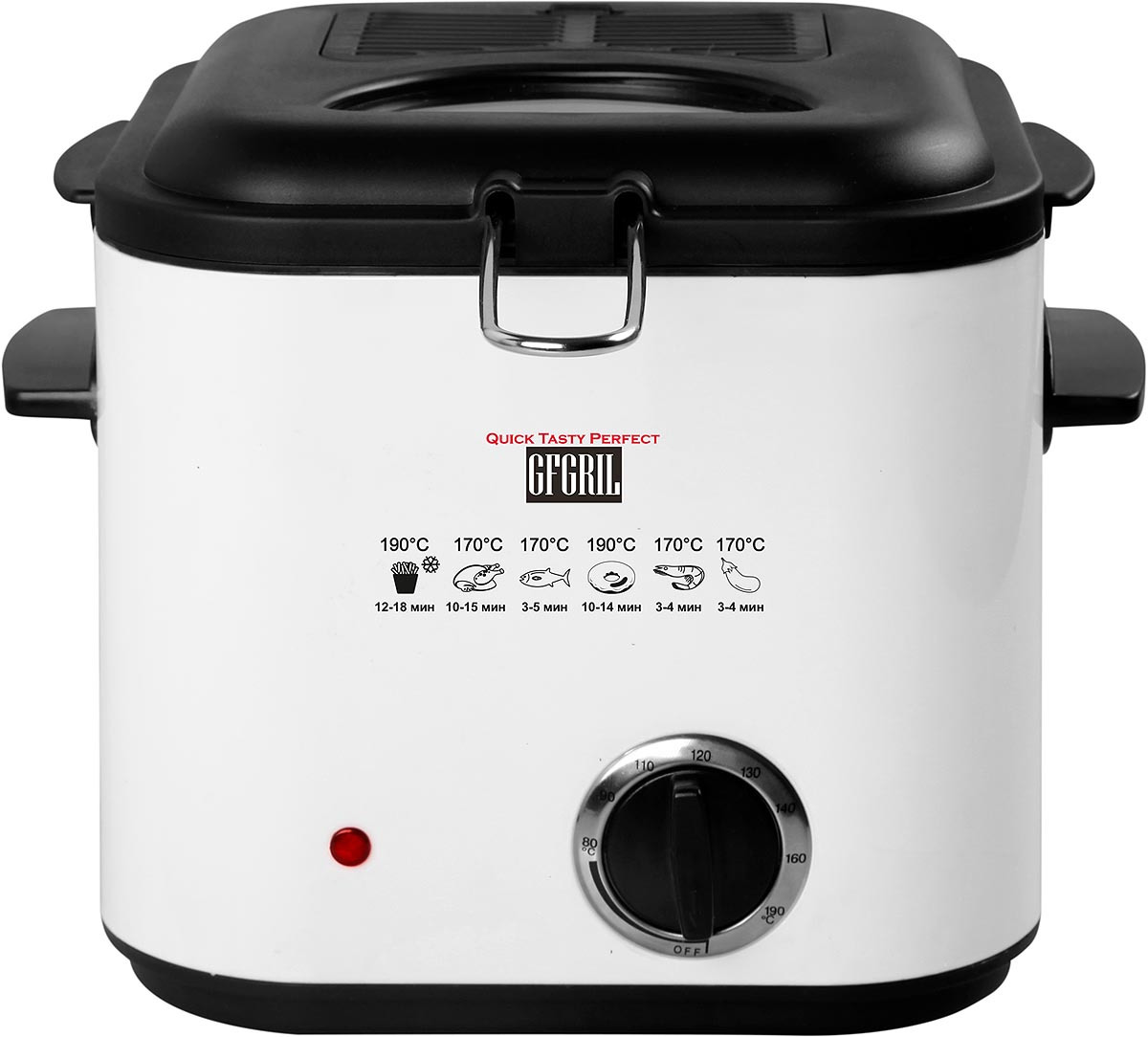 фото Фритюрница GFgril GFF-012 Easy Cook, белый