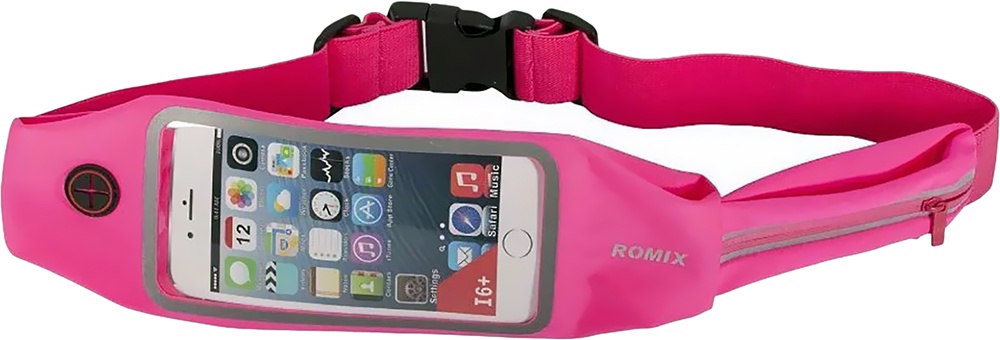 фото Чехол для сотового телефона Romix Touch Screen Waist Bag 4.7, розовый