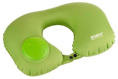 фото Подушка надувная Romix RH34, зеленый
