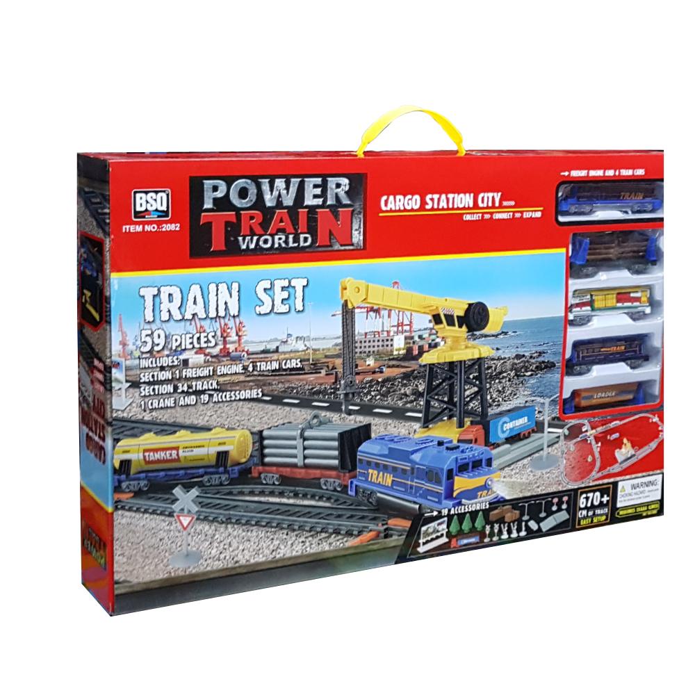 фото Железная дорога BSQ Power Train World 2082