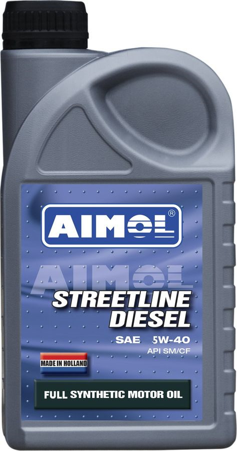 фото Моторное масло Aimol Streetline Diesel, синтетическое, 5W-40, 1 л