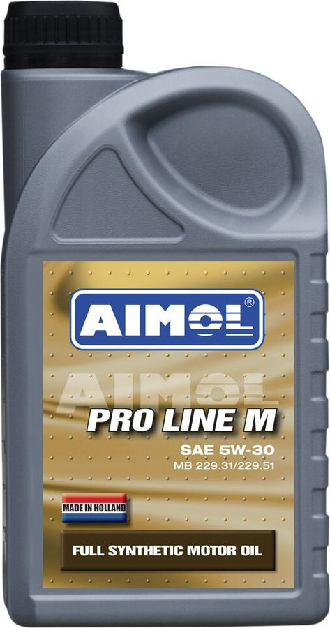 фото Моторное масло Aimol Pro Line M, синтетическое, 5W-30, 1 л