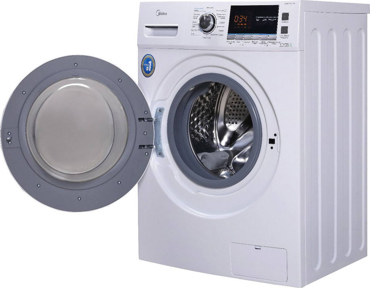 фото Стиральная машина Midea MWM6123 Crown Slim, белый