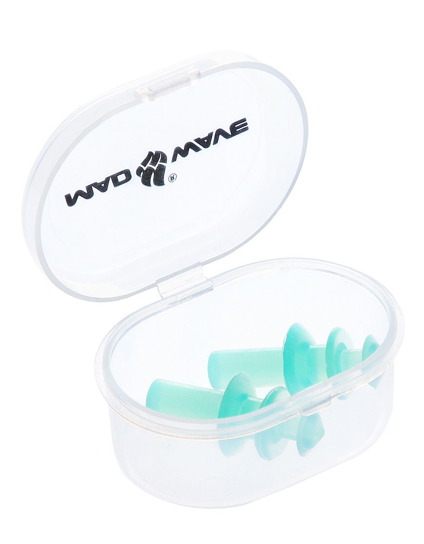 фото Беруши для плавания MadWave Ear Plugs, M0715 01 0 10W, зеленый