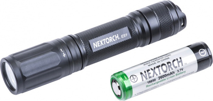 фото Ручной фонарь Nextorch Outdoor E51, черный