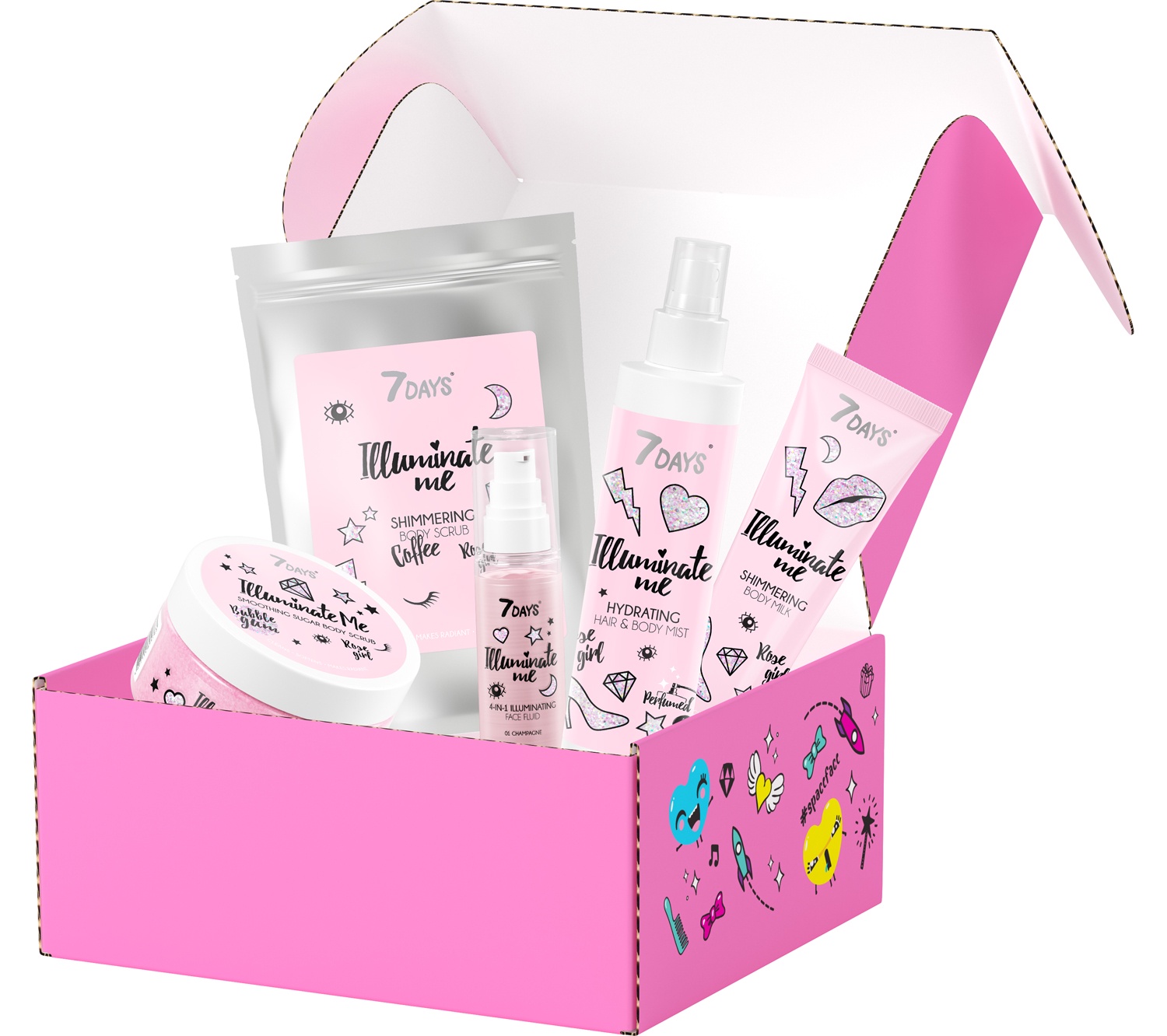 Дня cosmetics. My Beauty week 7 Days набор. Набор 7 Days Heart Box. Набор 7days Heart Box №304. 7 Дейс my Beauty Box.