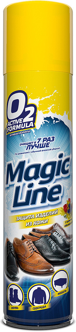 фото Защитная пропитка для изделий из кожи Magic Line O2 Aktive Formula, 300 мл