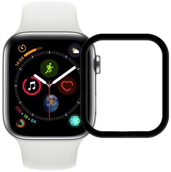 фото Защитное стекло uBear 3D Apple Watch series 4 (44 мм), черный
