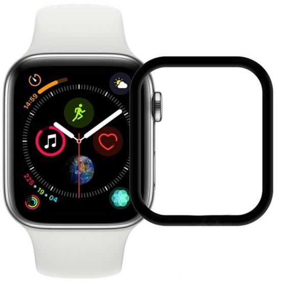фото Защитное стекло uBear 3D Apple Watch series 4 (40 мм), черный