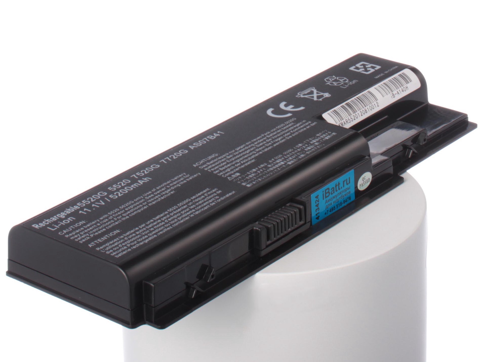 Аккумулятор для ноутбука iBatt Acer, eMachines, Packard Bell, Acer AS07B31, AS07B51, AS07B41, AS07B42, AS07B32, AS07B61, AS07B71, AS07B72, BT.00604.025, AS07B52, BT.00607.010, BT.00804.024 Аккумулятор для ноутбука iBatt Acer, eMachines, Packard Bell, Acer AS07B31, AS07B51, AS07B41, AS07B42, AS07B32, AS07B61, AS07B71, AS07B72, BT.00604.025, AS07B52, BT.00607.010, BT.00804.024