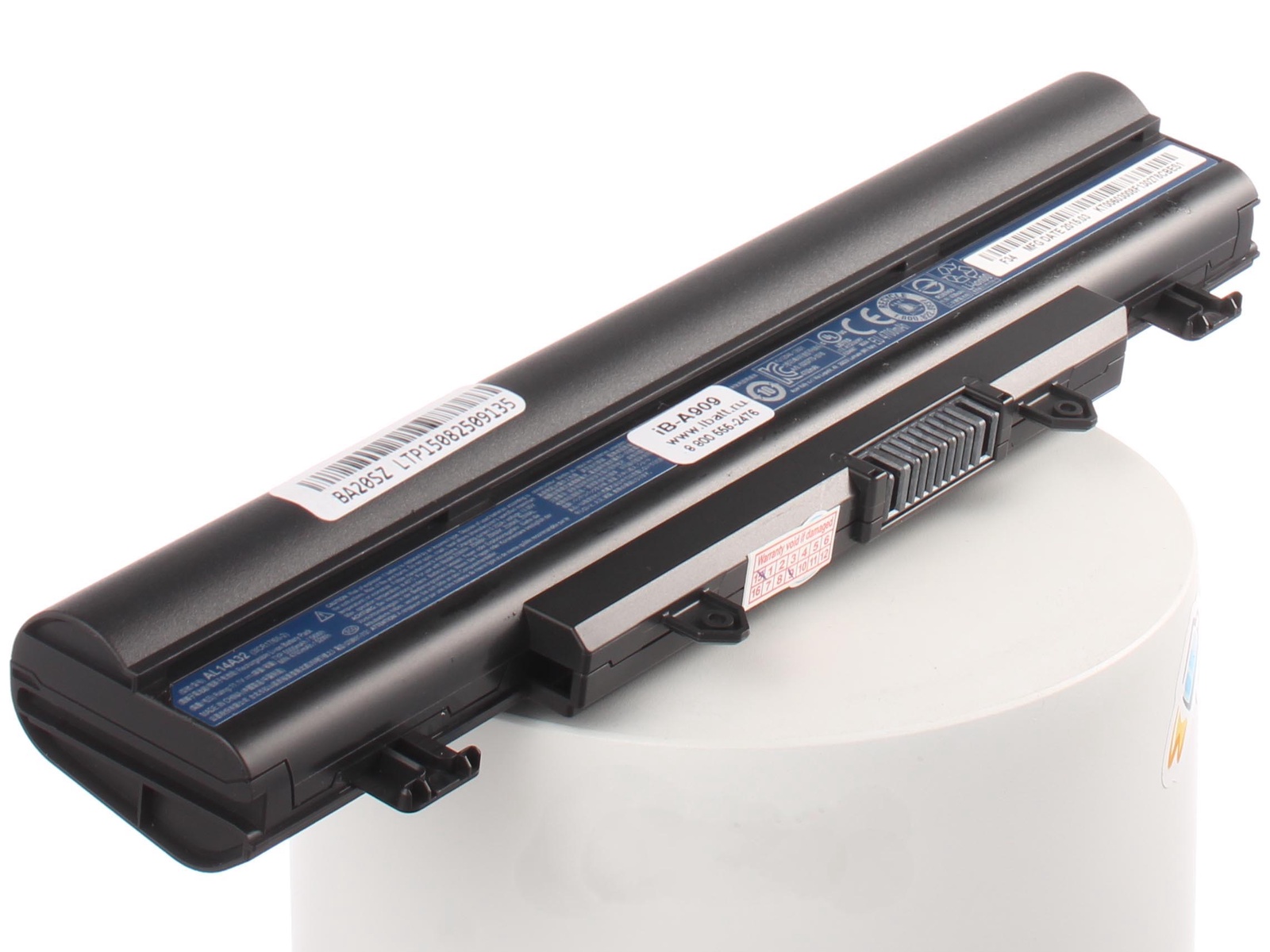Аккумулятор для ноутбука iBatt для Acer TravelMate P276-MG, Aspire E5-421, Aspire E5-511G-P02E, Aspire E5-521G-841X, Aspire E5-571-36HN, Aspire E5-571-38UR, Aspire E5-571G-31VE, Aspire E5-571G-37JX, Aspire E5-571G-50D4