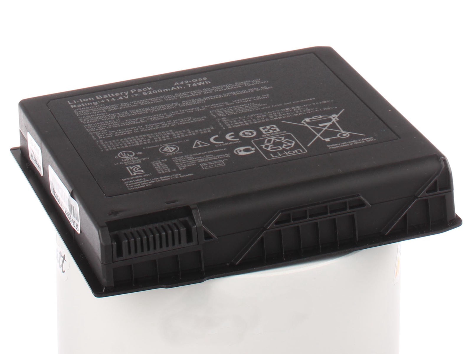 Аккумулятор для ноутбука iBatt для Asus ROG G551JW, G771JM, ROG G551JM, N751JK T4208H, GL551JW, ROG G551J, N751JX-T7215T, N551JX, ROG GL551JW, ROG G771, GL551J, GL551JM, GL771, ROG G551JK, ROG G551, N551JQ, N551JV, ROG G771JM Аккумулятор для ноутбука iBatt для Asus ROG G551JW, G771JM, ROG G551JM, N751JK T4208H, GL551JW, ROG G551J, N751JX-T7215T, N551JX, ROG GL551JW, ROG G771, GL551J, GL551JM, GL771, ROG G551JK, ROG G551, N551JQ, N551JV, ROG G771JM