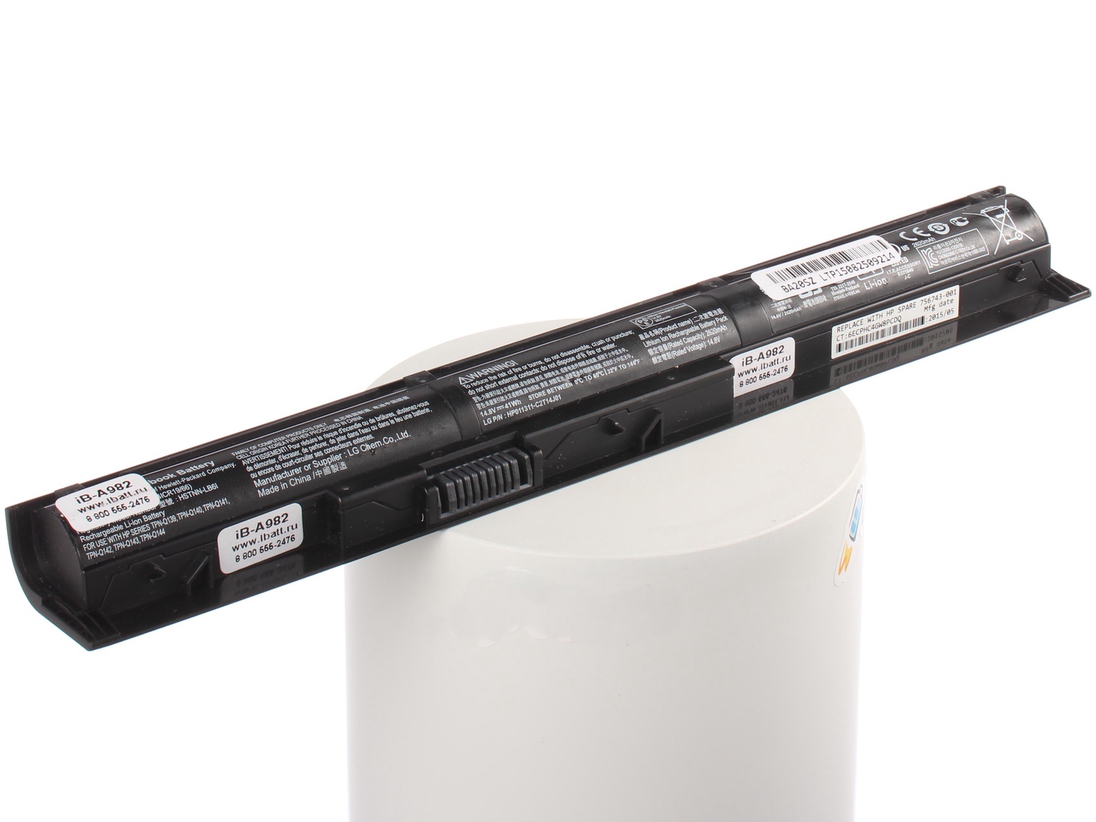 Аккумулятор для ноутбука iBatt для HP-Compaq Pavilion 15-P077ER, Pavilion 15-P165NA, Pavilion 15-P172NR, Pavilion 15-P204UR, Pavilion 17-F001ER, Pavilion 17-F001SR, Pavilion 17-F053ER, Pavilion 17-F160NR, ProBook 450 G2 J4S20EA Аккумулятор для ноутбука iBatt для HP-Compaq Pavilion 15-P077ER, Pavilion 15-P165NA, Pavilion 15-P172NR, Pavilion 15-P204UR, Pavilion 17-F001ER, Pavilion 17-F001SR, Pavilion 17-F053ER, Pavilion 17-F160NR, ProBook 450 G2 J4S20EA