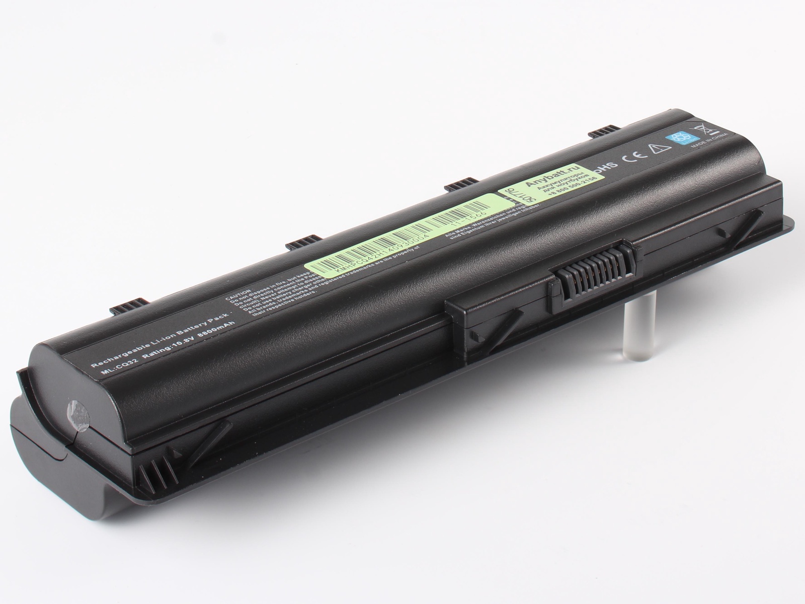 Аккумулятор для ноутбука AnyBatt для HP-Compaq Pavilion dv7-4150sr, Pavilion dv7-4295us, Pavilion DV7-4300, Pavilion dv7-6027ez, Pavilion dv7-6050er, Pavilion dv7-6101eg, Pavilion dv7-6123cl, Pavilion dv7-6163cl