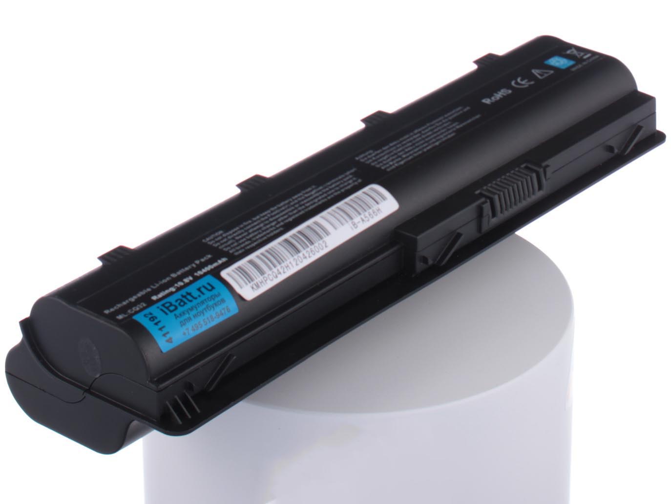 Аккумулятор для ноутбука iBatt для HP-Compaq Pavilion dv6-3300er, Pavilion dv6-3335er, Pavilion dv6-6b17sz, Pavilion dv7-6026sr, Pavilion dv7-6b00er, Pavilion dv7-6c05ev, Pavilion g6-1182sr, Pavilion g6-1209er