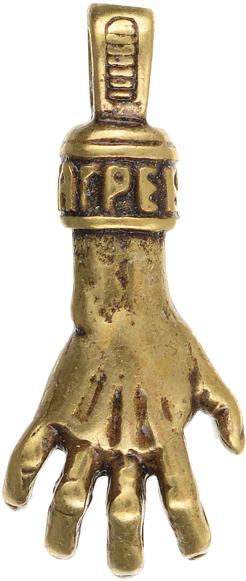 Денежный сувенир Miland Рука загребушка, Т-6981, золотой