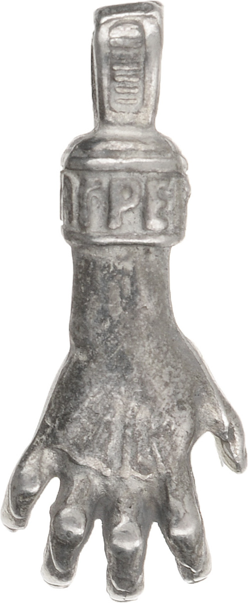 Денежный сувенир Miland Рука загребушка, Т-6983, серебристый