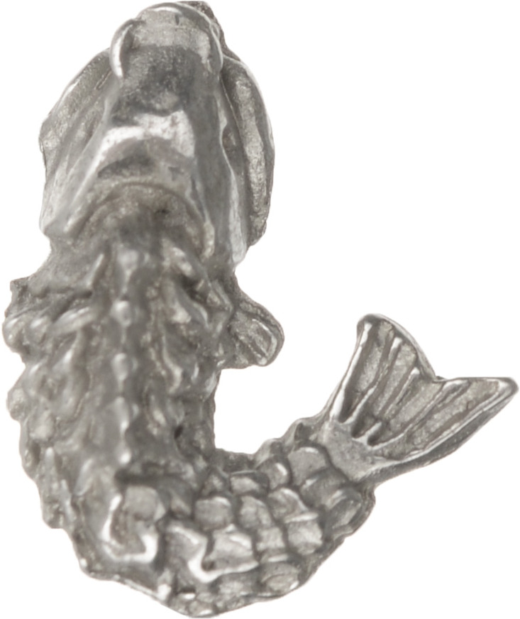 Денежный сувенир Miland Кошельковый карп, Т-6976, серебристый