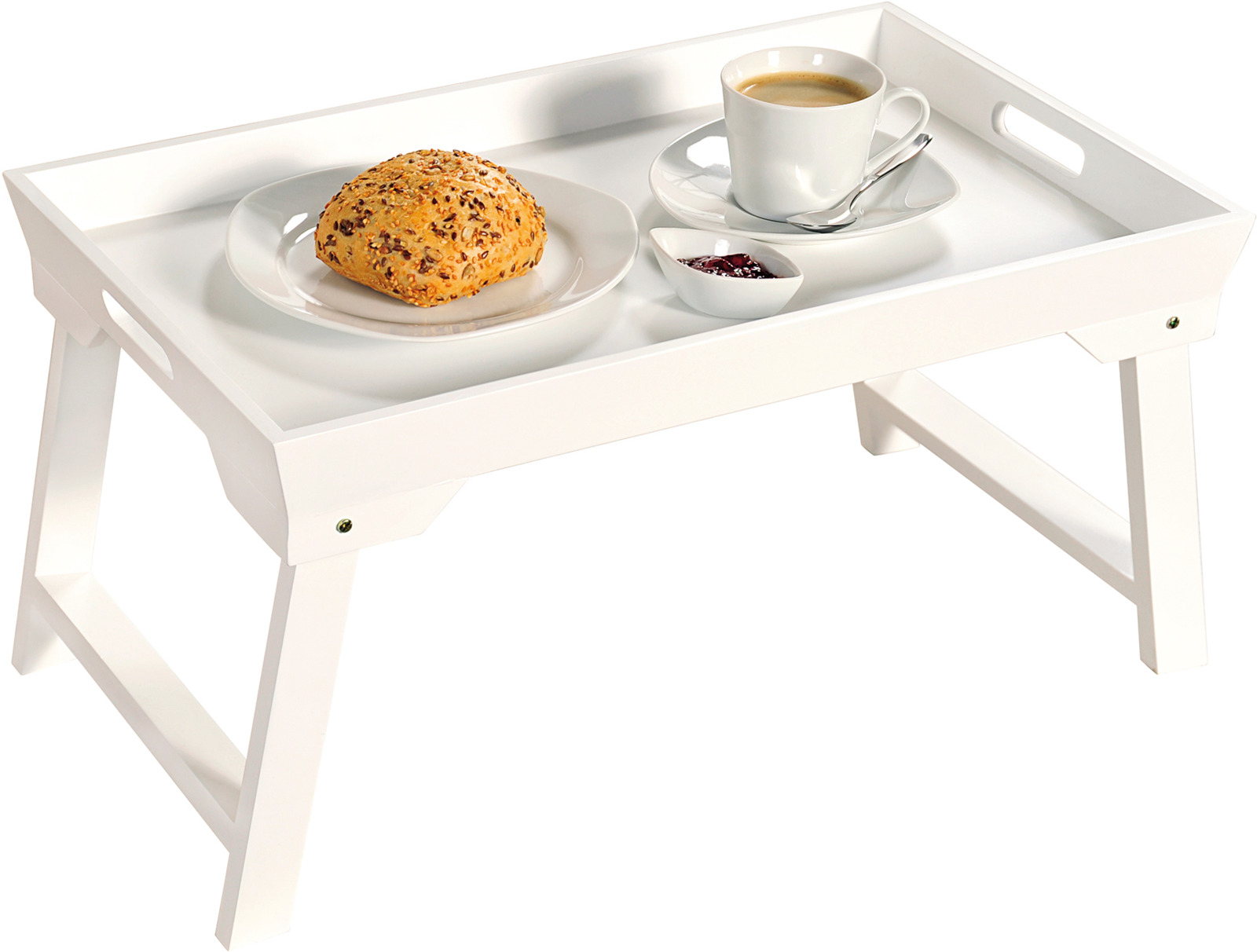 фото Сервировочный столик Kesper, 7707-6, белый, 53 х 32 х 27 см