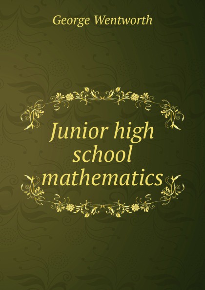 Junior high school mathematics