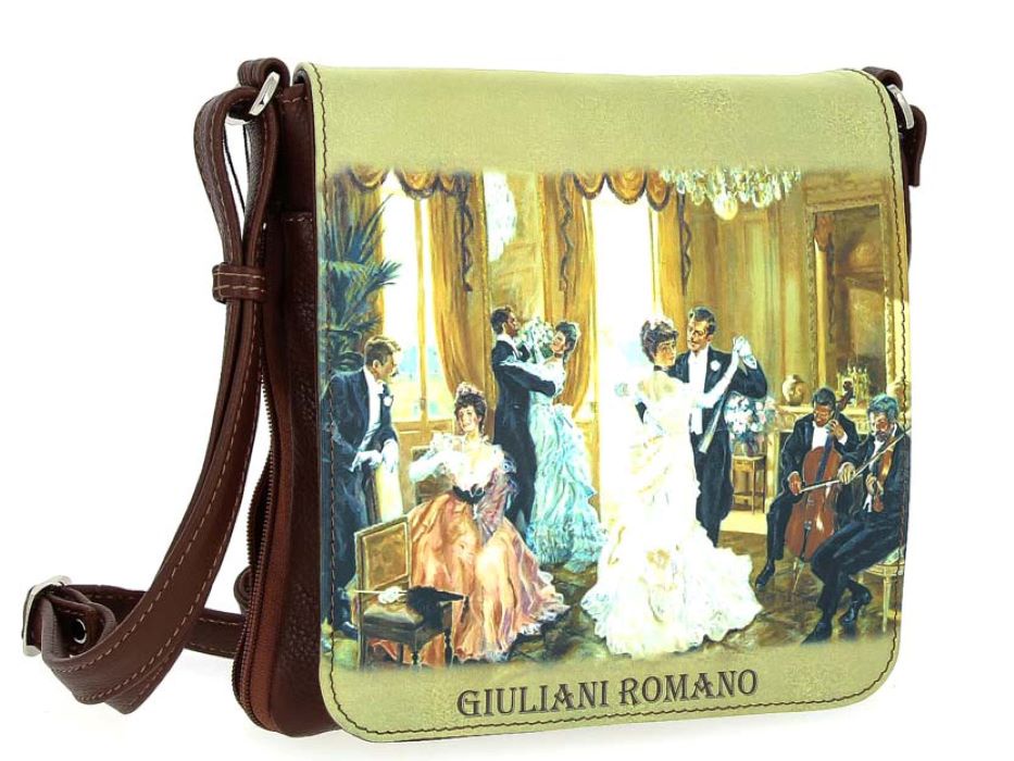 Сумка кросс-боди GIULIANI ROMANO 1342-028-P90, коричневый