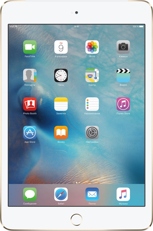 фото 7.9" Планшет Apple iPad mini 4 Wi-Fi + Cellular (2015), 128 GB, золотой