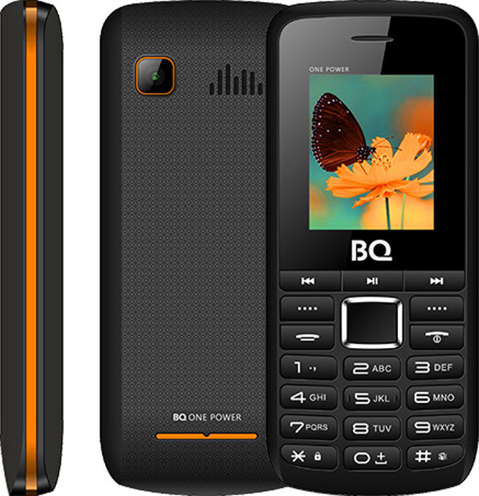 фото Мобильный телефон BQ 1846 One Power, черный, оранжевый Bq mobile