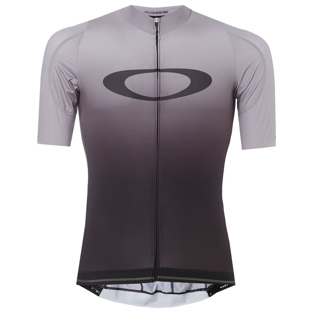 фото Веломайка мужская Oakley Aero Jersey, 434359-02E_Blackout, черный, размер M (48)