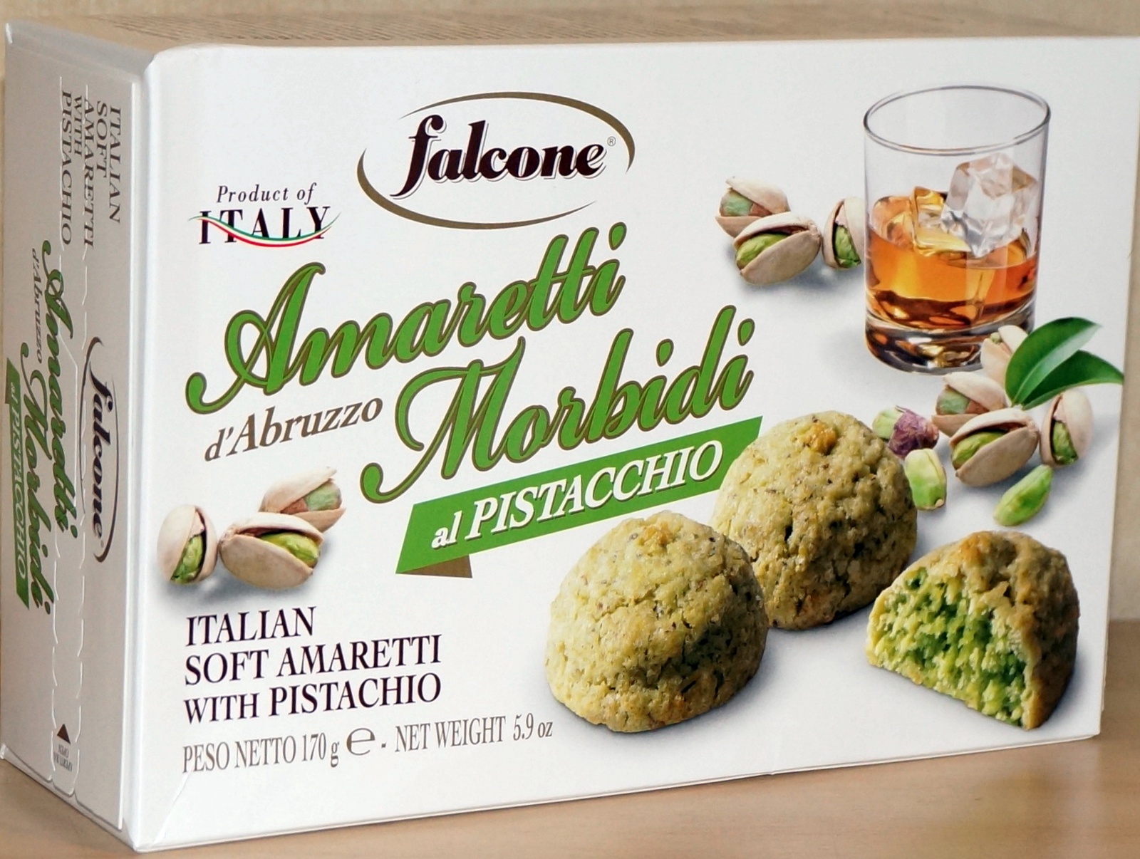 Печенье Falcone amaretti мягкие классические, 170 г