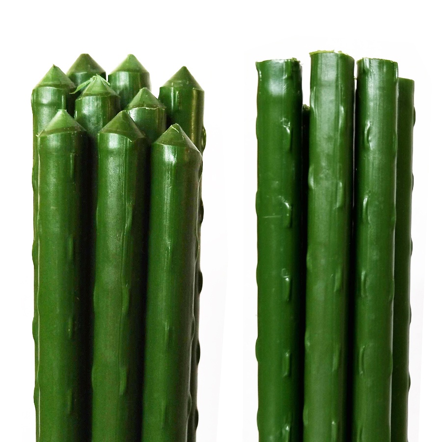 фото Опора для растений поливчик 10 штук длина 90 см, зеленый