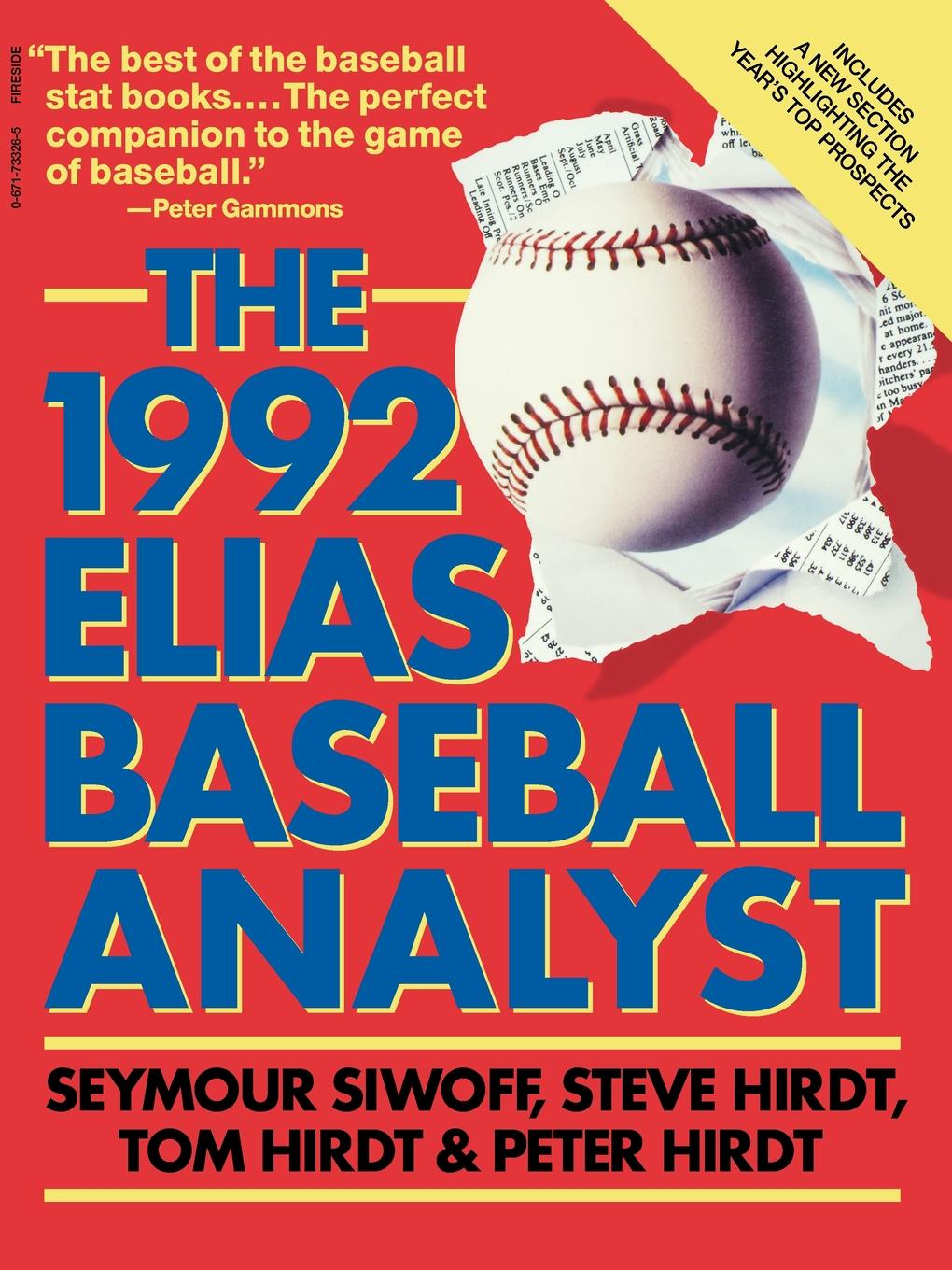 все цены на Seymour Siwoff Elias Baseball Analyst 1992 онлайн