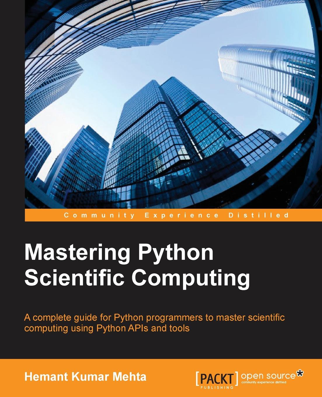 Pictures if Scientific Master and book. Mastering python