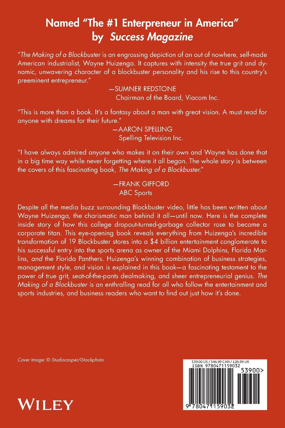 Gail DeGeorge, DeGeorge The Making of a Blockbuster. How Wayne Huizenga Built a Sports and Entertainment Empire from Trash, Grit, and Videotape Gail DeGeorge, DeGeorge The Making of a Blockbuster. How Wayne Huizenga Built a Sports and Entertainment Empire from Trash, Grit, and Videotape