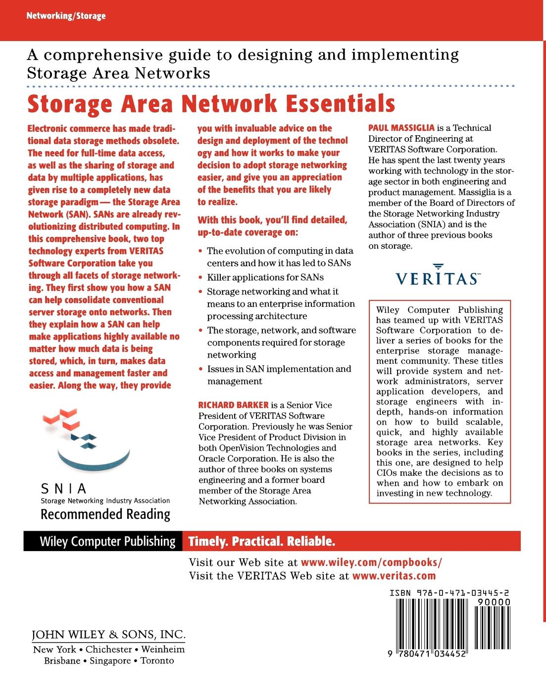 Storage Networking Essentials. A Complete Guide to Understanding & Implementing Sans