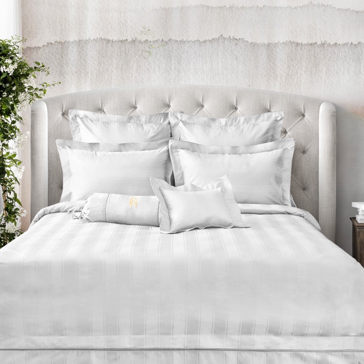 фото Комплект постельного белья Страйп-Сатин Blanca 1,5 спальный Bellehome