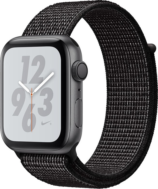 фото Умные часы Apple Watch Nike+ Series 4 GPS A1978, тканевый браслет, space grey
