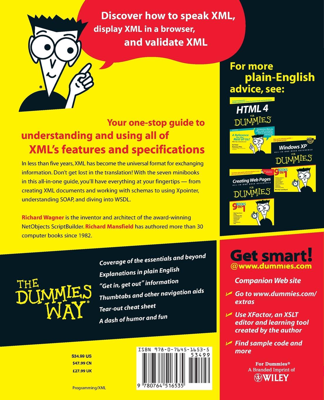 Richard Wagner, Richard Mansfield XML All in One Desk Reference for Dummies richard wagner richard mansfield xml all in one desk reference for dummies