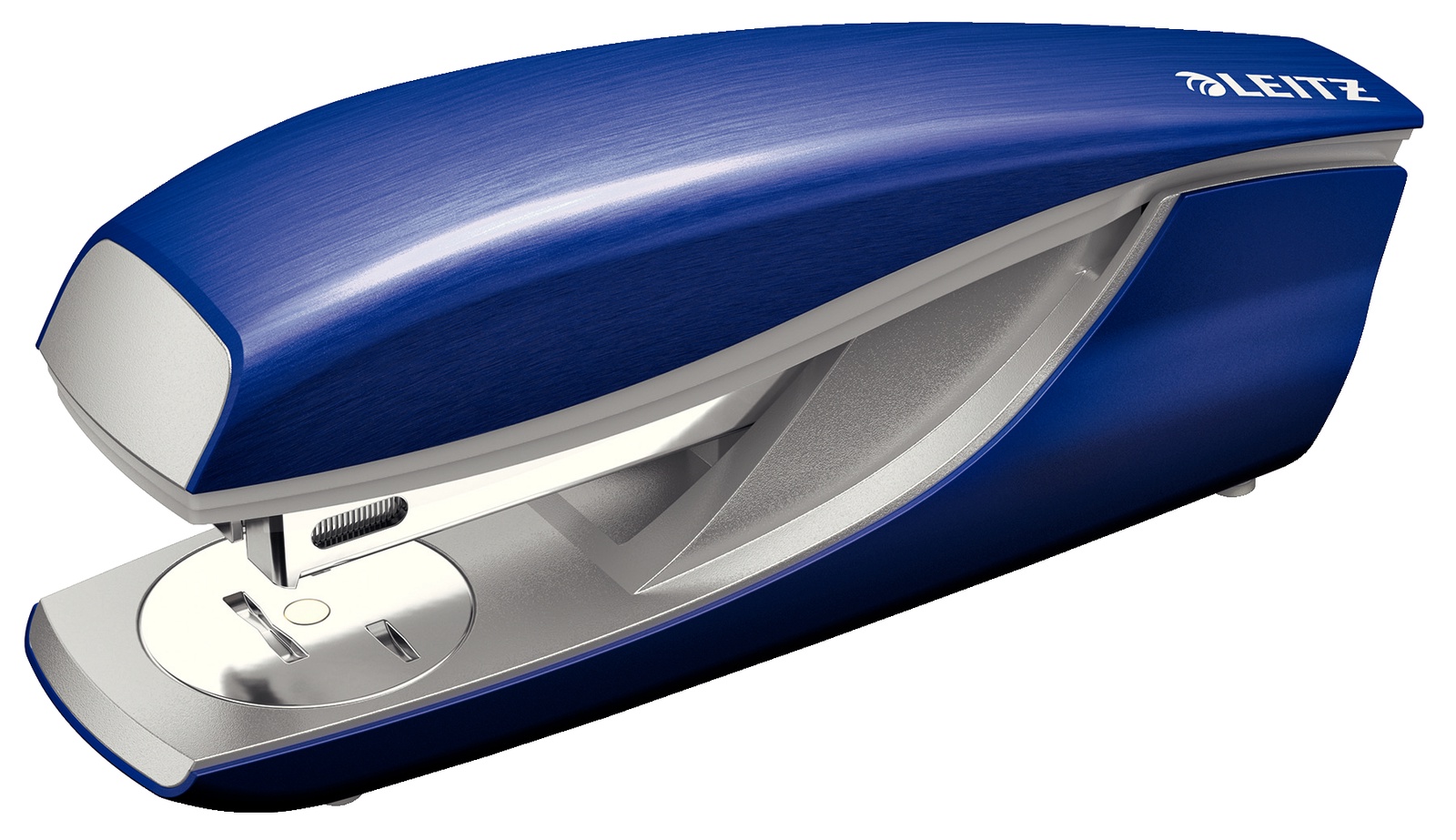 Степлер Leitz офисный металлический NeXXt Style, 30 листов,синий титан Степлер Leitz офисный металлический NeXXt Style, 30 листов,синий титан