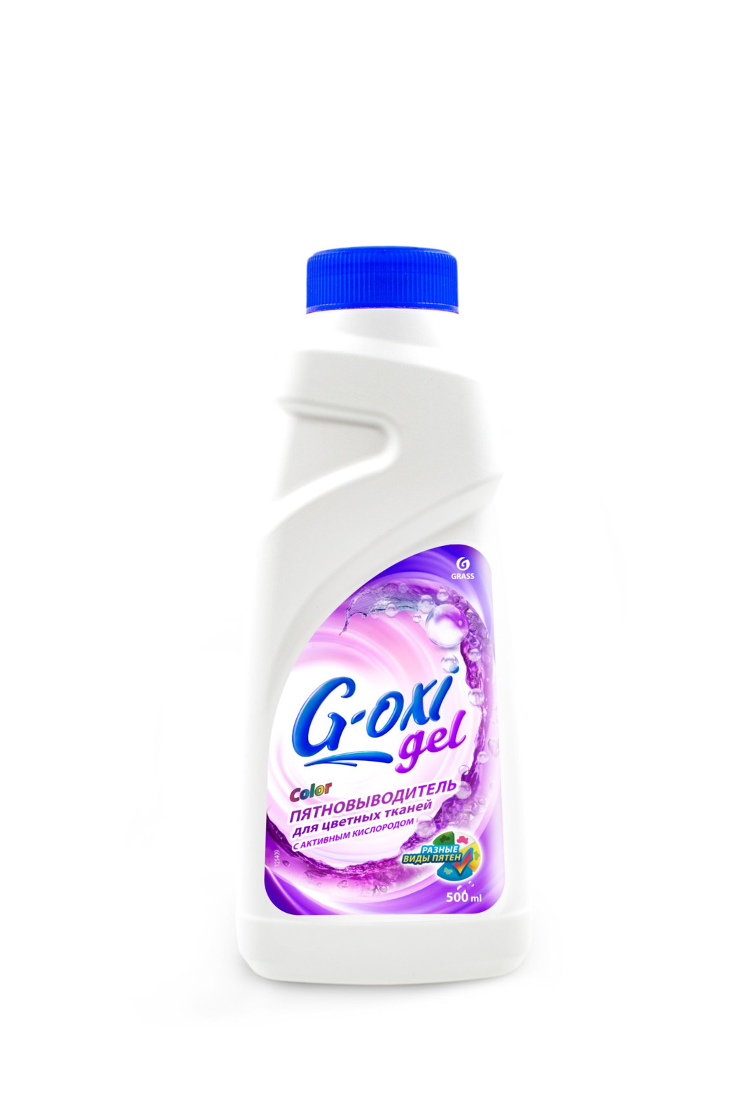 фото Пятновыводитель для цветных тканей Grass G-oxi Gel, с активных кислородом, 500 мл