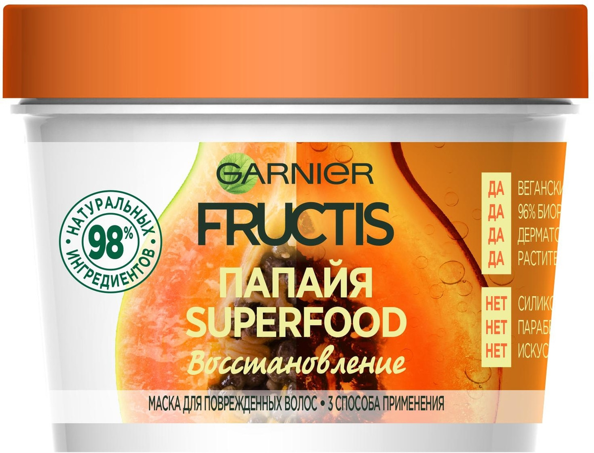 Garnier Fructis Маска для волос 3 в 1 
