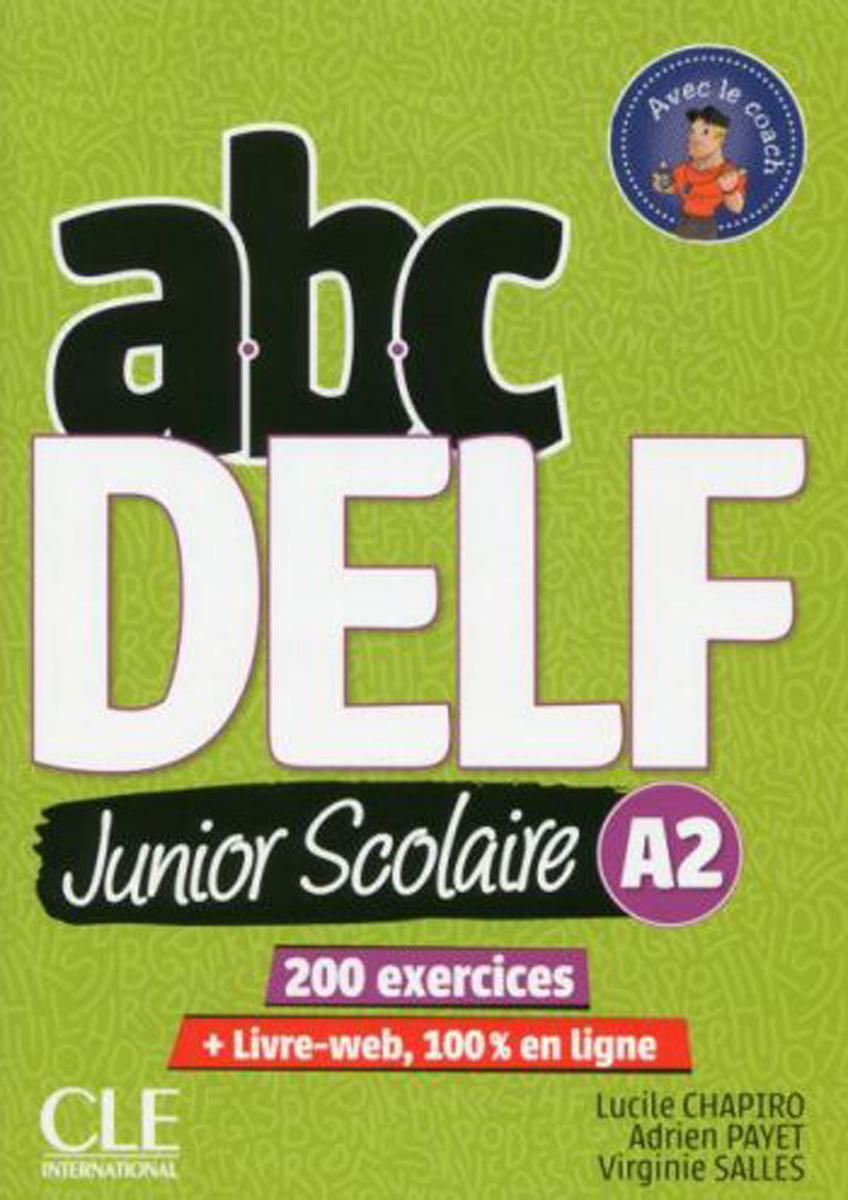 фото ABC DELF: Niveau A2. Junior scolaire (+ DVD/Livre-web) Cle international