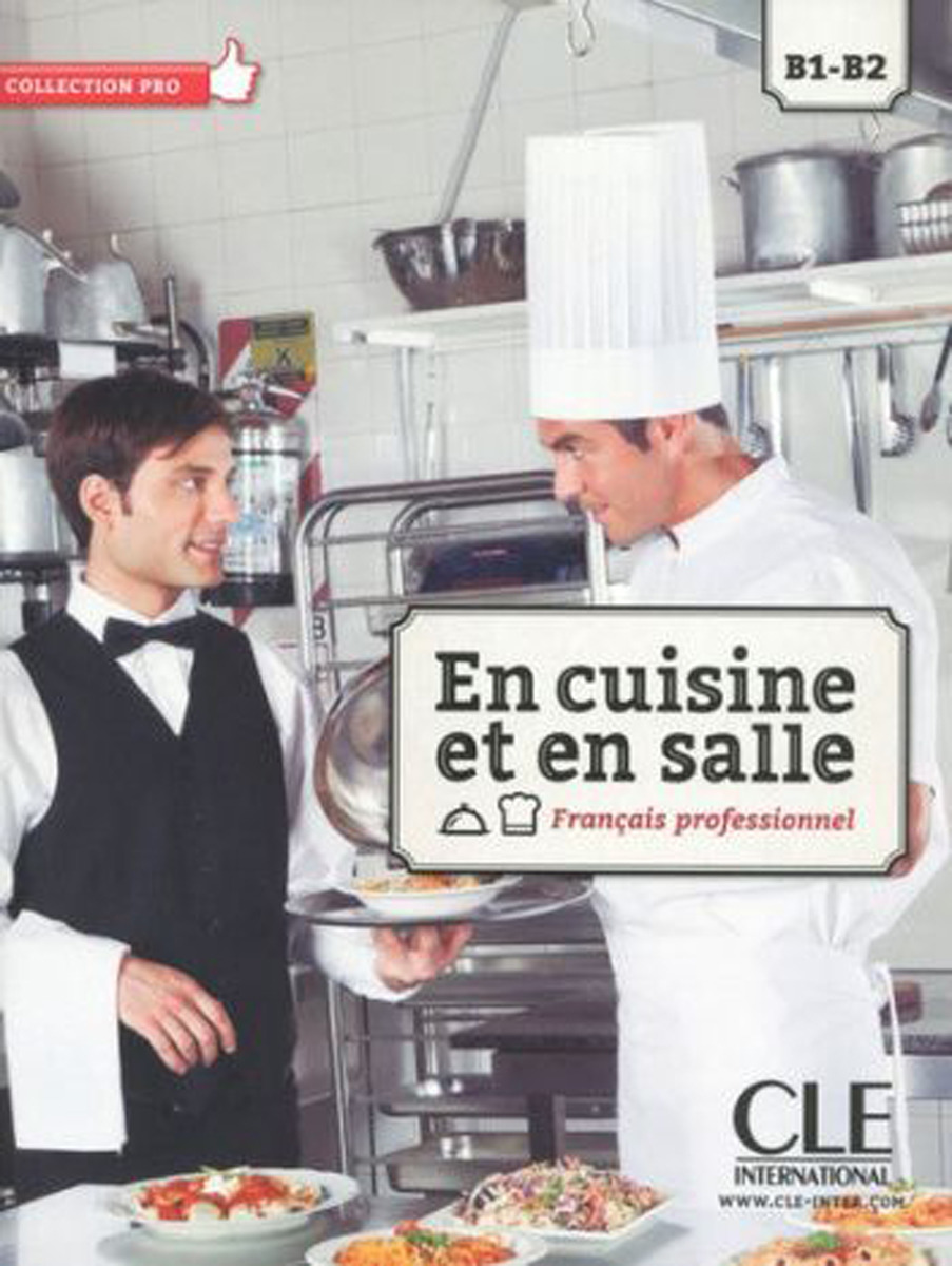 фото En cuisine et en salle: B1-B2: Livre (+ DVD) Cle international