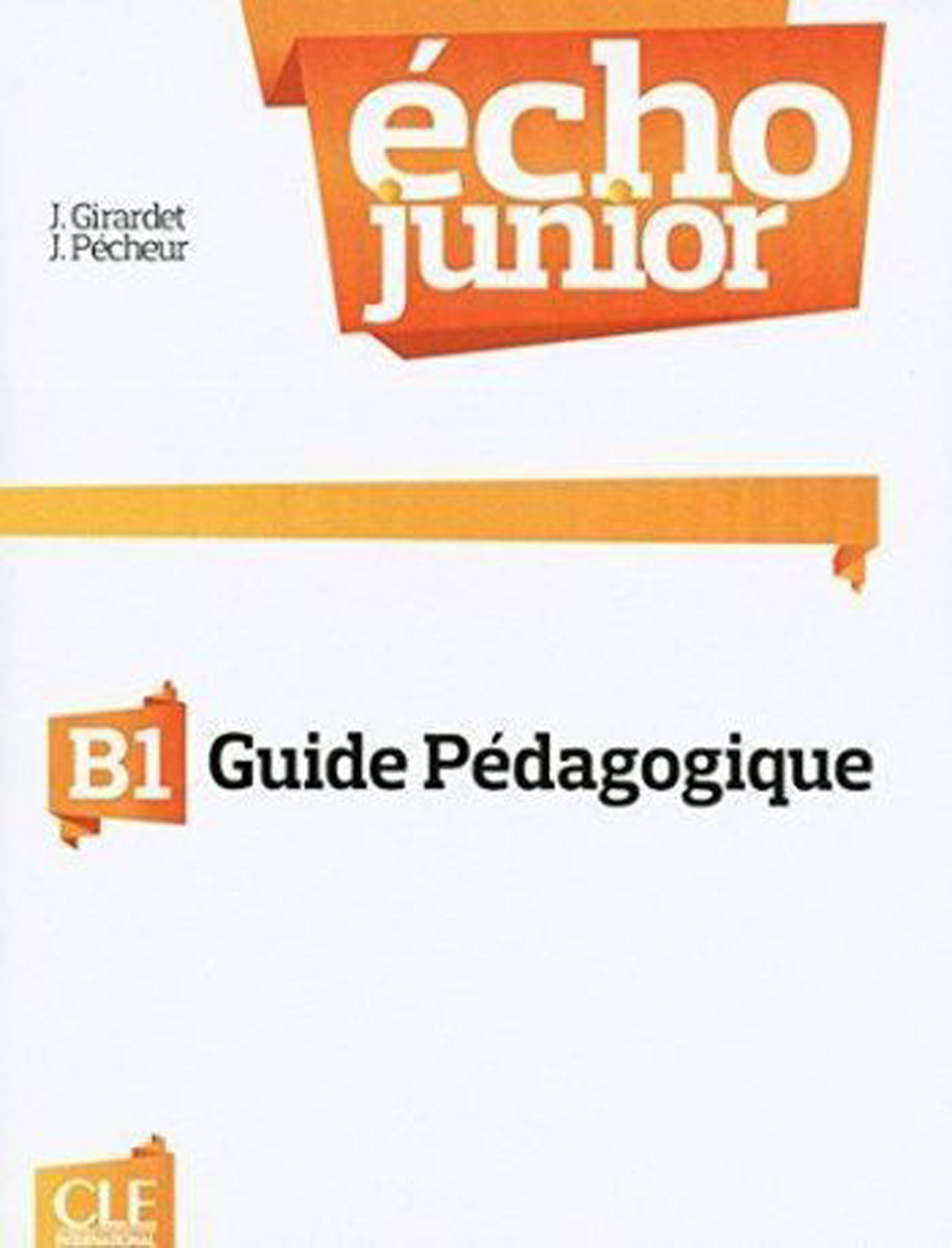 фото Echo Junior. Guide pedagogique Cle international