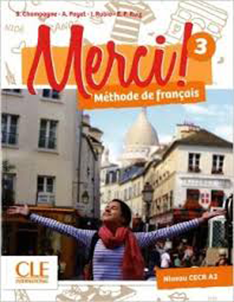 фото Merci! 3 Livre de l'élève + DVD ROM + audio Cle international